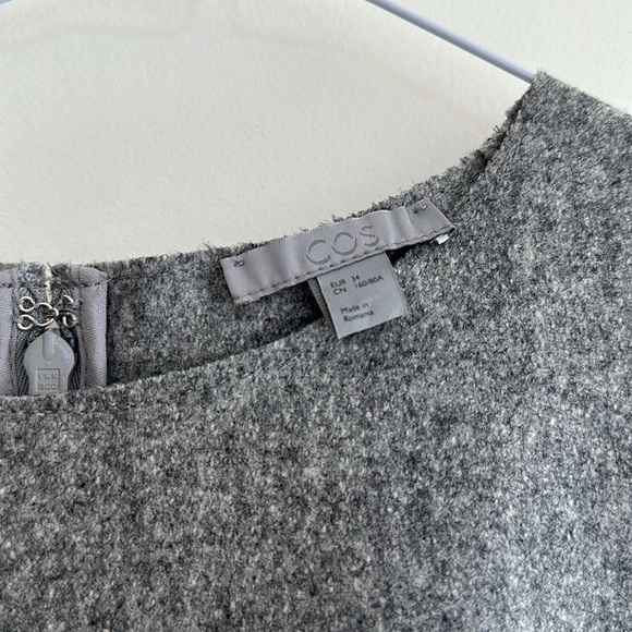 COS Grey Wool sleeveless Top - Picture 3 of 14